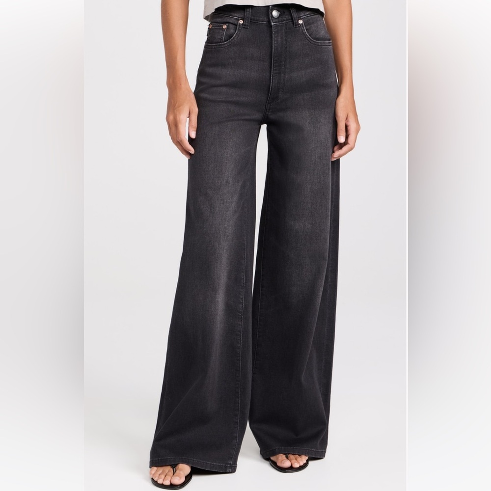 DL1961 Softwear Hepburn Wide Leg Jeans - size 25 short